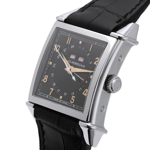 ジラール・ペルゴスーパーコピーGirard-Perregaux ヴィンテージ 1945 トリプルカレンダー 25810-11-651-BA6A